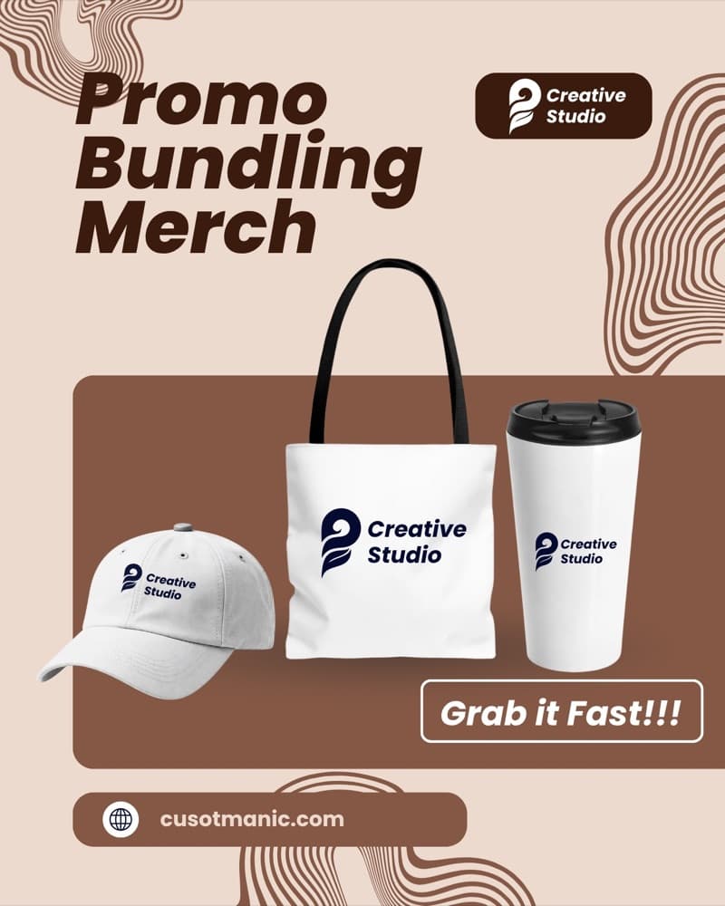 Turn everyday essentials into your personal brand.